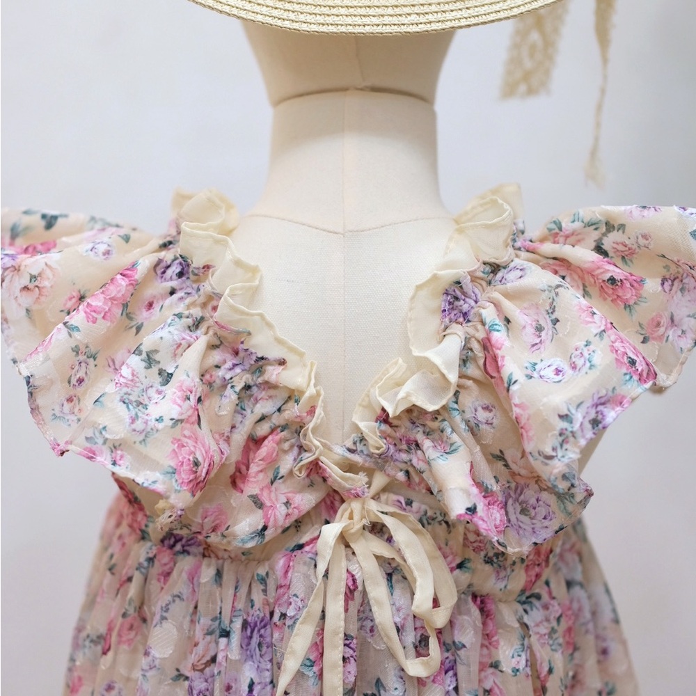 Floral Ruffle Dress - Picture 5 of 17
